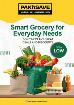Preview of catalogue PAK’nSAVE catalogue from shop PAK’nSAVE valid 31 Aug 2026