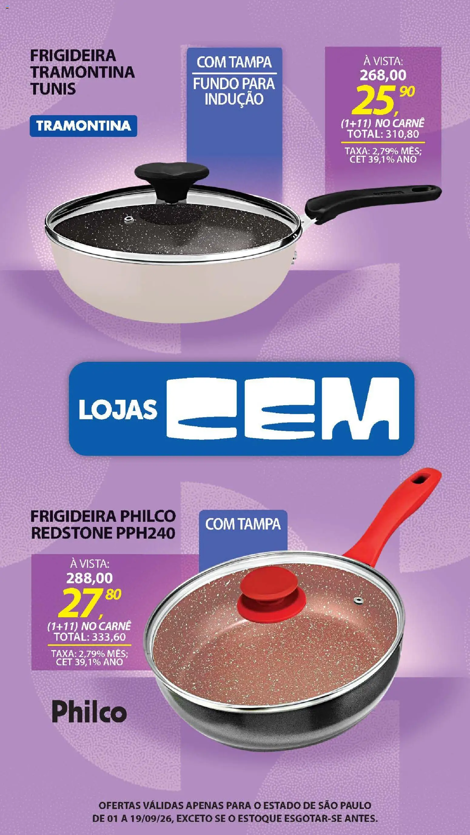 Ofertas Lojas Cem até 19/09/2026. - Página 109