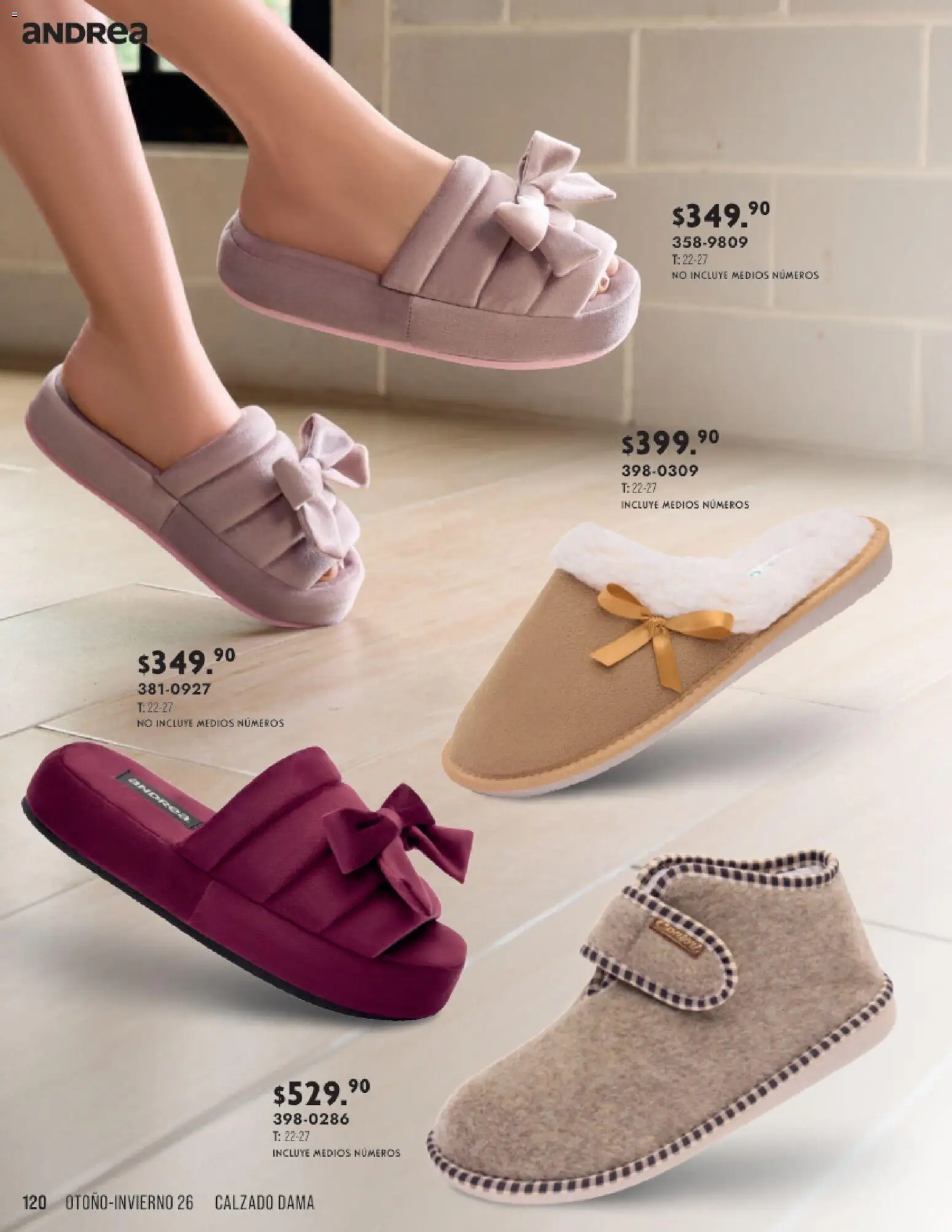 Vista previa las ofertas de la tienda Andrea - Andrea catálogo Otoño Invierno desde el 23/08/2026 