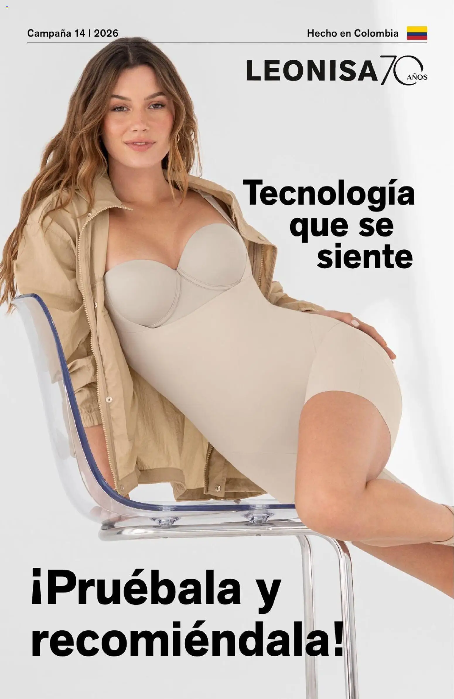  Vista previa del prospecto Leonisa catálogo Tecnologia que se siente del almacen Leonisa válida del 11/09/2026 al 30/09/2026