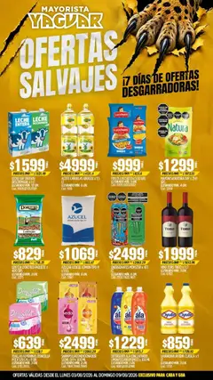 Vista previa del folleto de la tienda Yaguar válido desde el 03/08/2026 