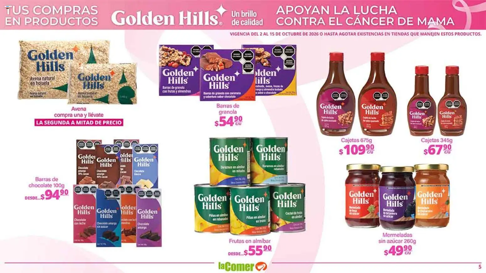 Vista previa las ofertas de la tienda La Comer - La Comer folleto es la tienda rosa desde el 02/10/2026 