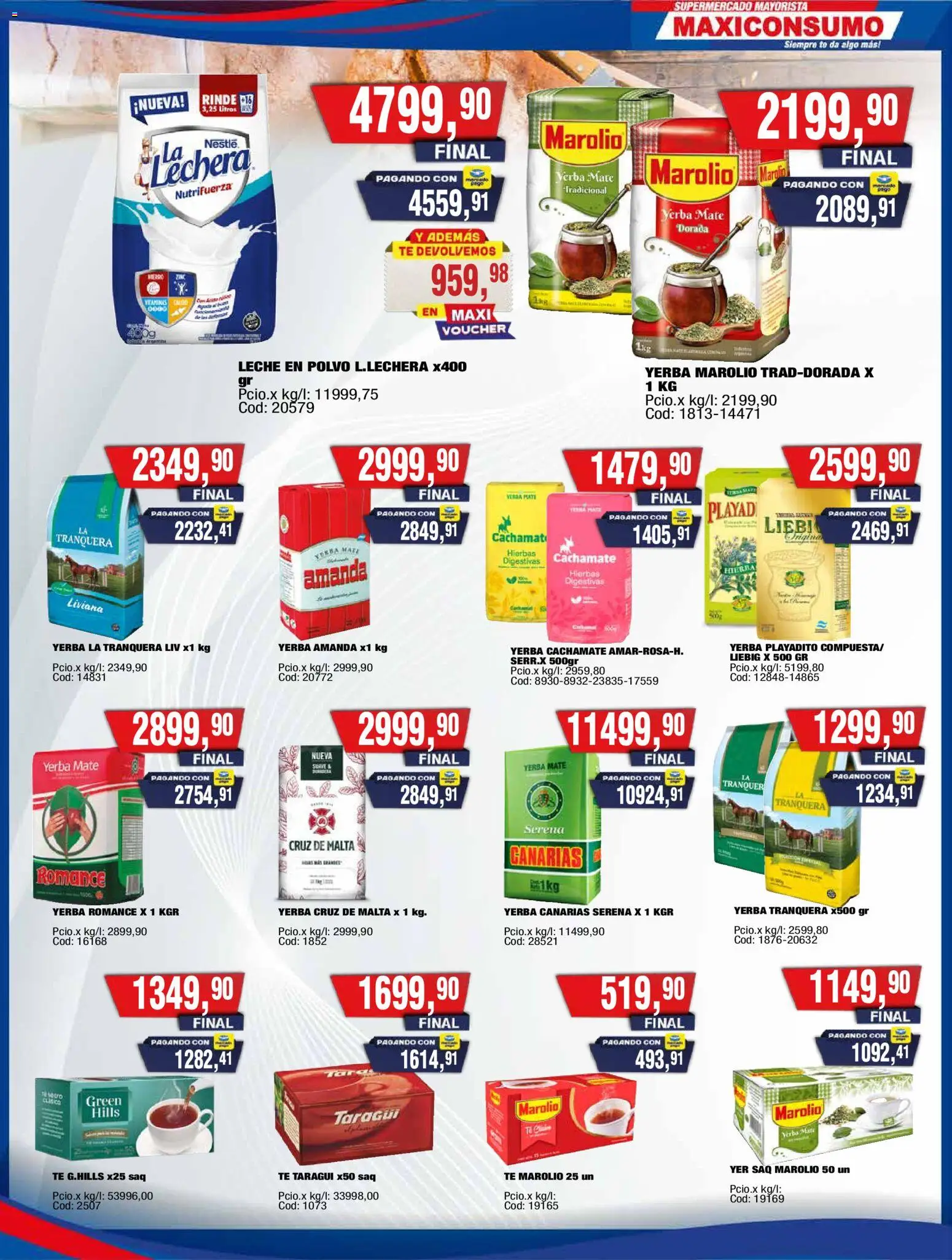 Vista previa del folleto de la tienda Maxiconsumo válido desde el 19/10/2026 