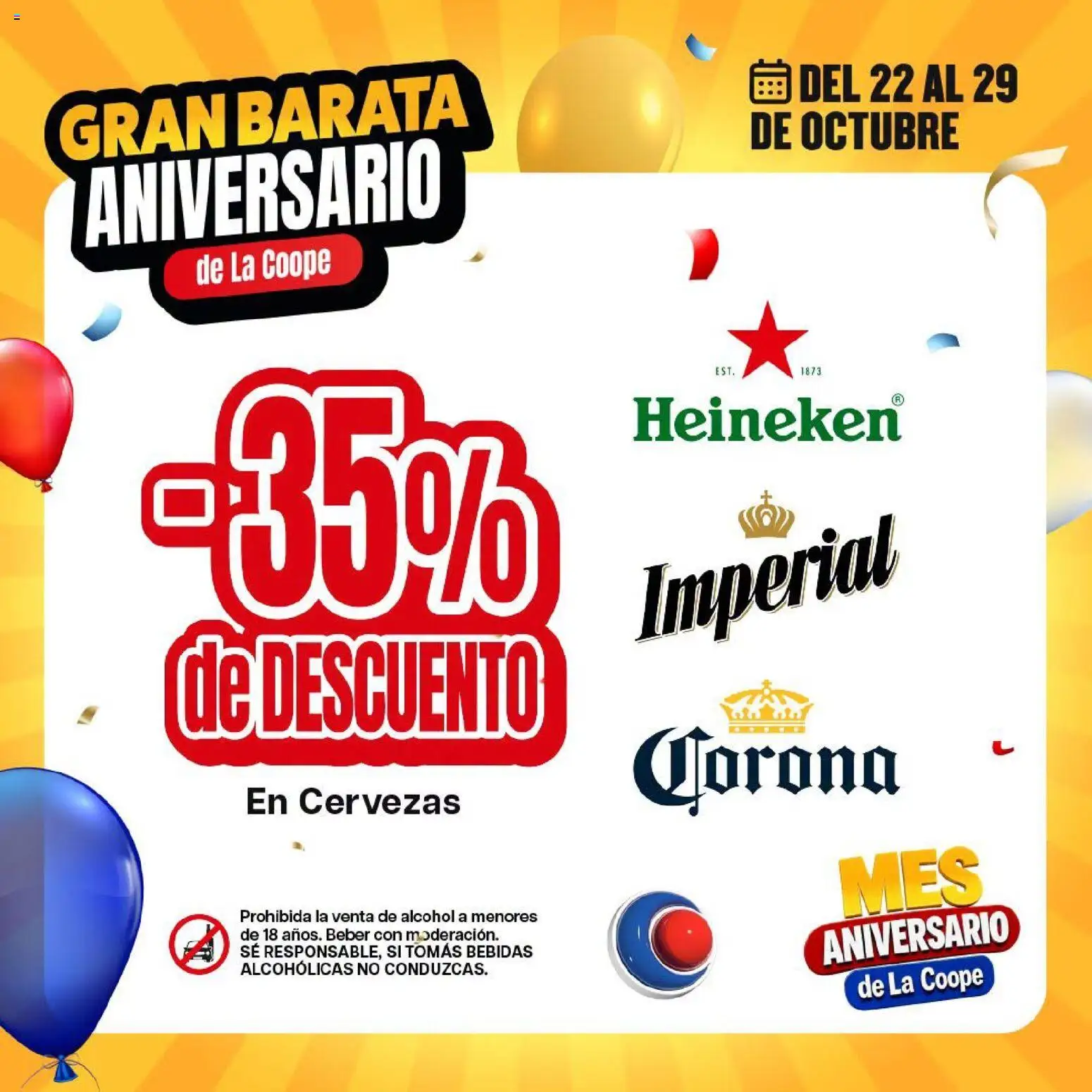 Vista previa del folleto de la tienda Cooperativa Obrera válido desde el 22/10/2026 