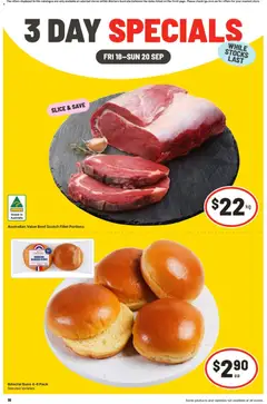 Preview of catalogue IGA catalogue Bentley from shop IGA valid 18/09/2026