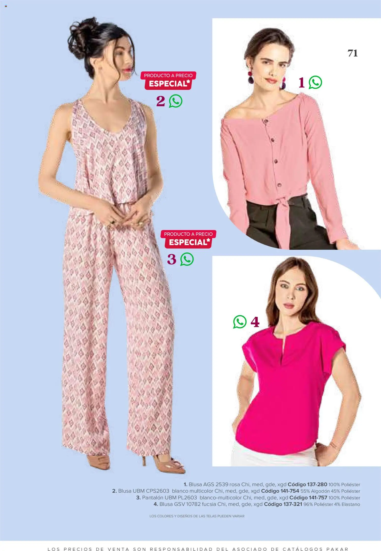 Vista previa las ofertas de la tienda SC Pakar - SC Pakar catálogo Ropa desde el 31/07/2026 