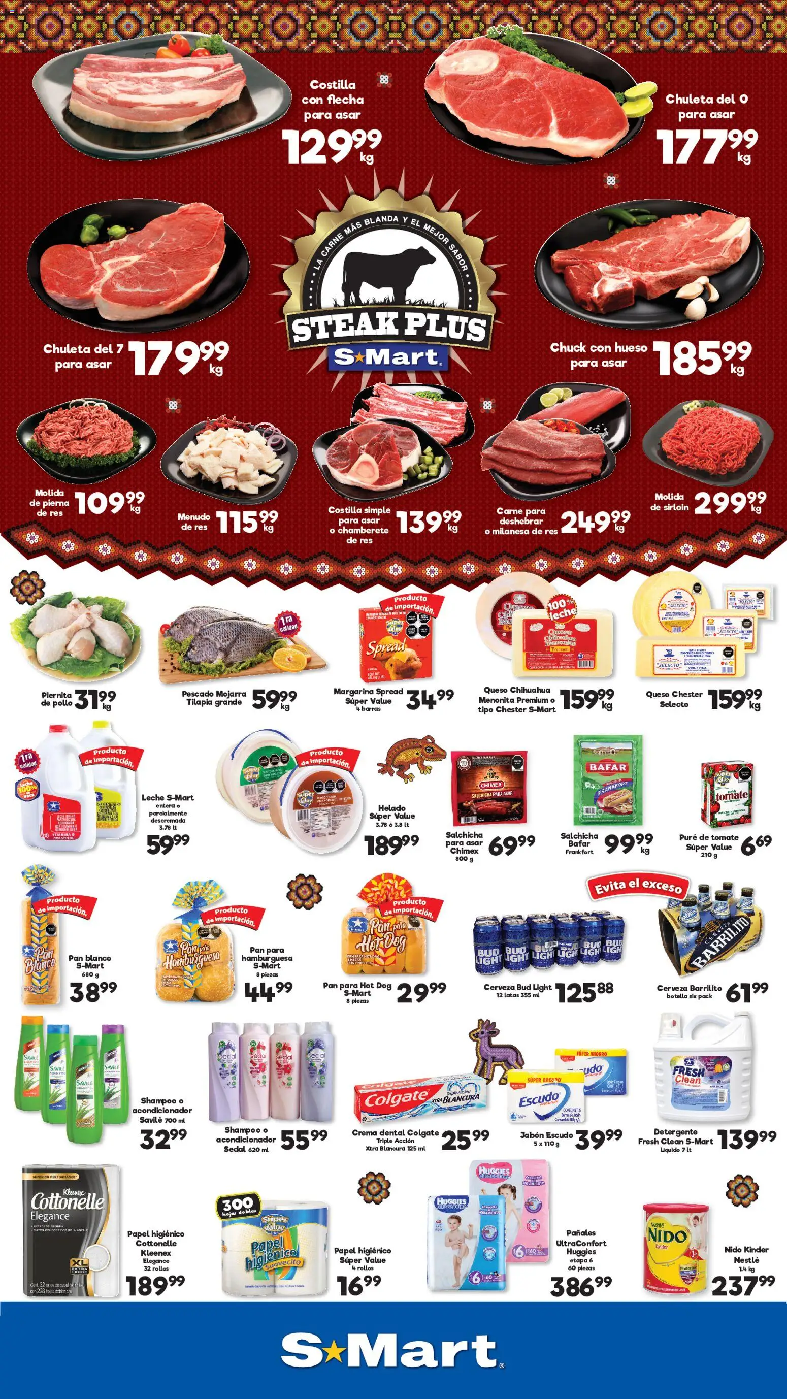 Vista previa las ofertas de la tienda S-Mart - S-Mart folleto Ciudad Juárez desde el 04/09/2026 