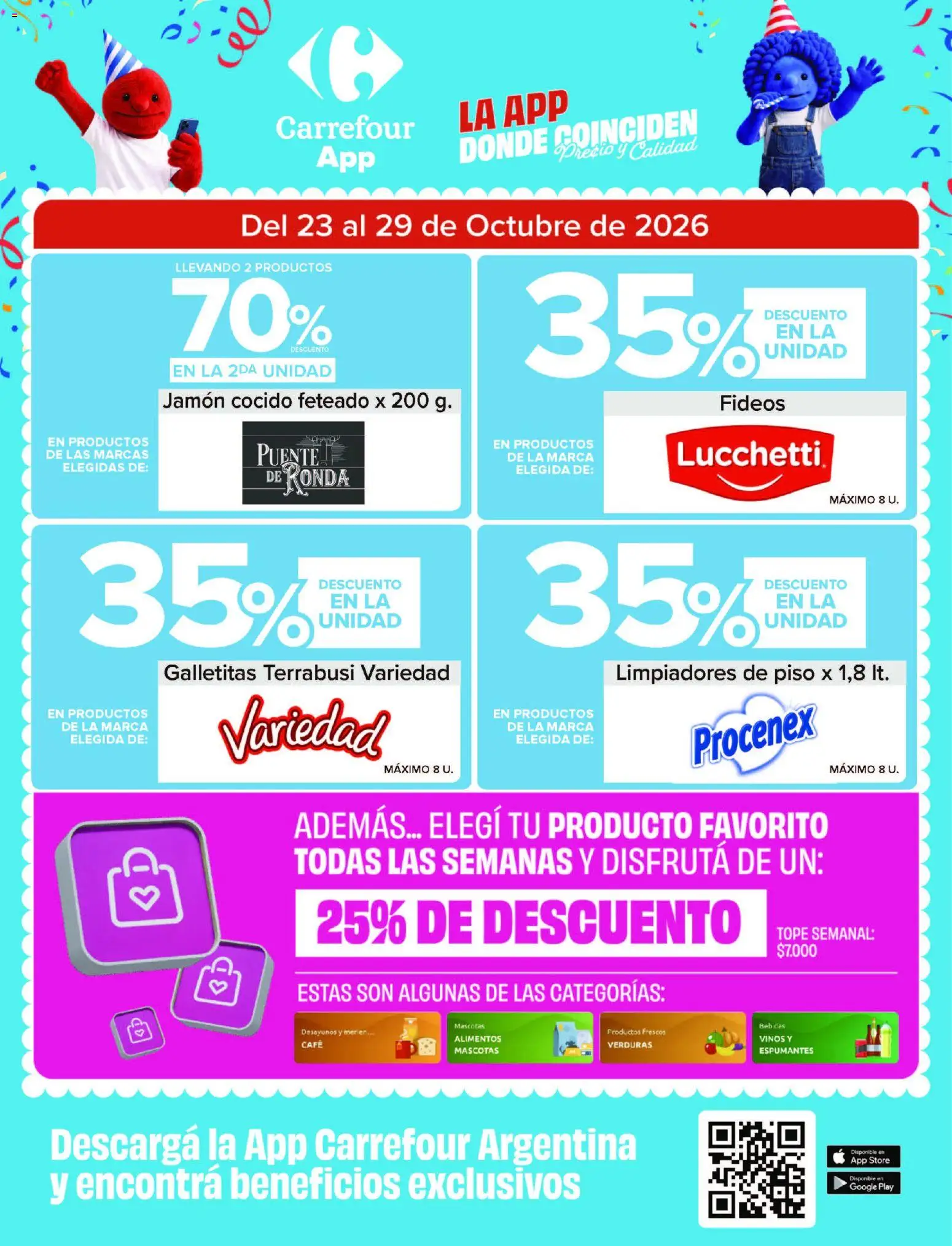 Vista previa del folleto de la tienda Carrefour válido desde el 23/10/2026 