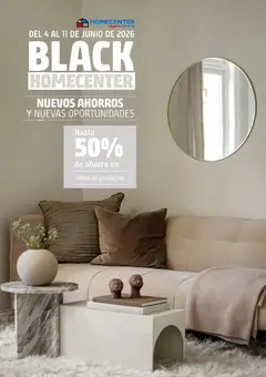  Vista previa del prospecto Homecenter catálogo black week del almacen Homecenter válida del 04/06/2026 al 