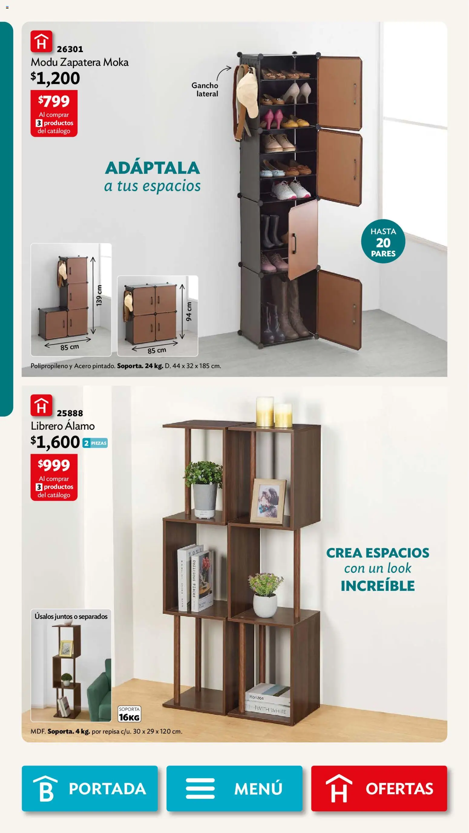 Vista previa las ofertas de la tienda Betterware - Betterware campaña 8 2026 desde el 03/08/2026 