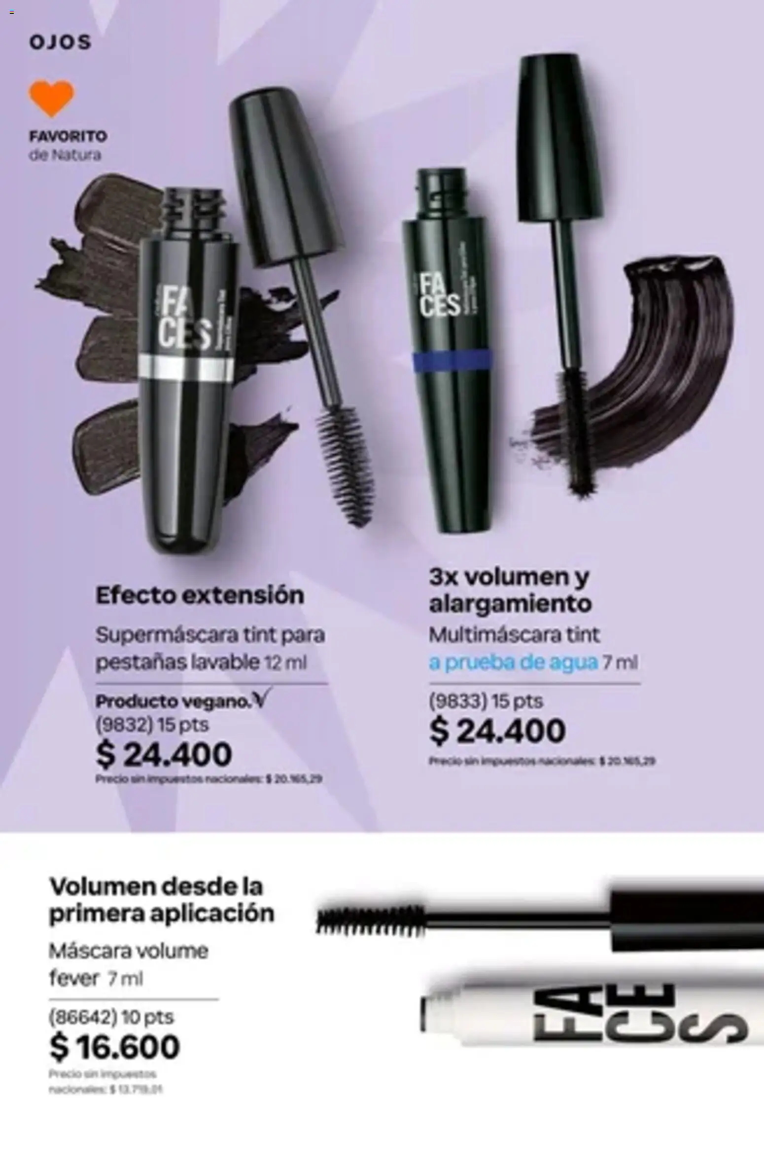 Vista previa del folleto de la tienda Natura válido desde el 01/10/2026 - Agua, Máscara