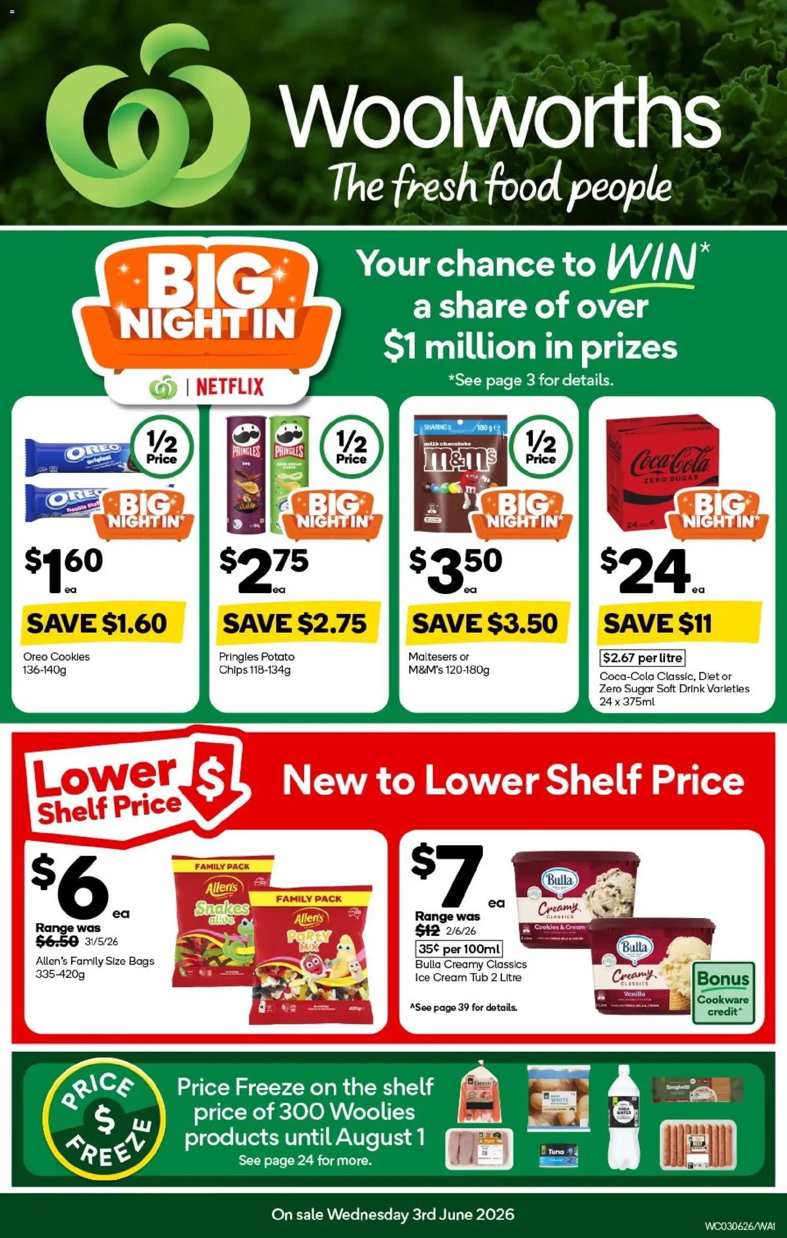 Preview of catalogue WWoolworths catalogue Port Hedland from shop Woolworths valid 03/06/2026