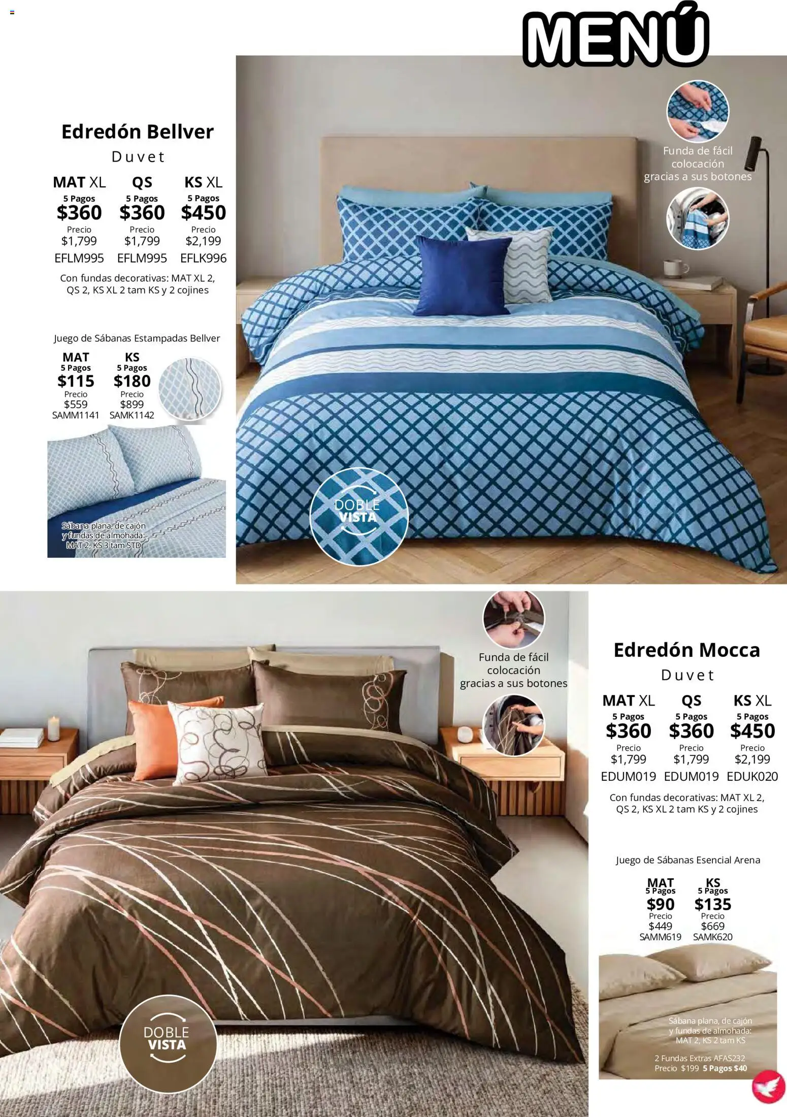Vista previa las ofertas de la tienda Colchas Concord - Colchas Concord catálogo desde el 15/10/2026 