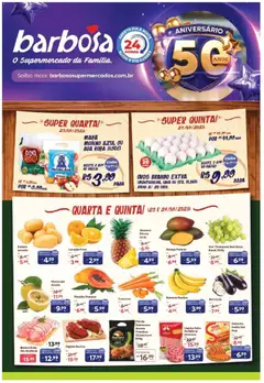 Pré-Visualização do folheto "Barbosa Supermercados - Ofertas da semana" da loja Barbosa Supermercados válido a partir de 23/09/2026