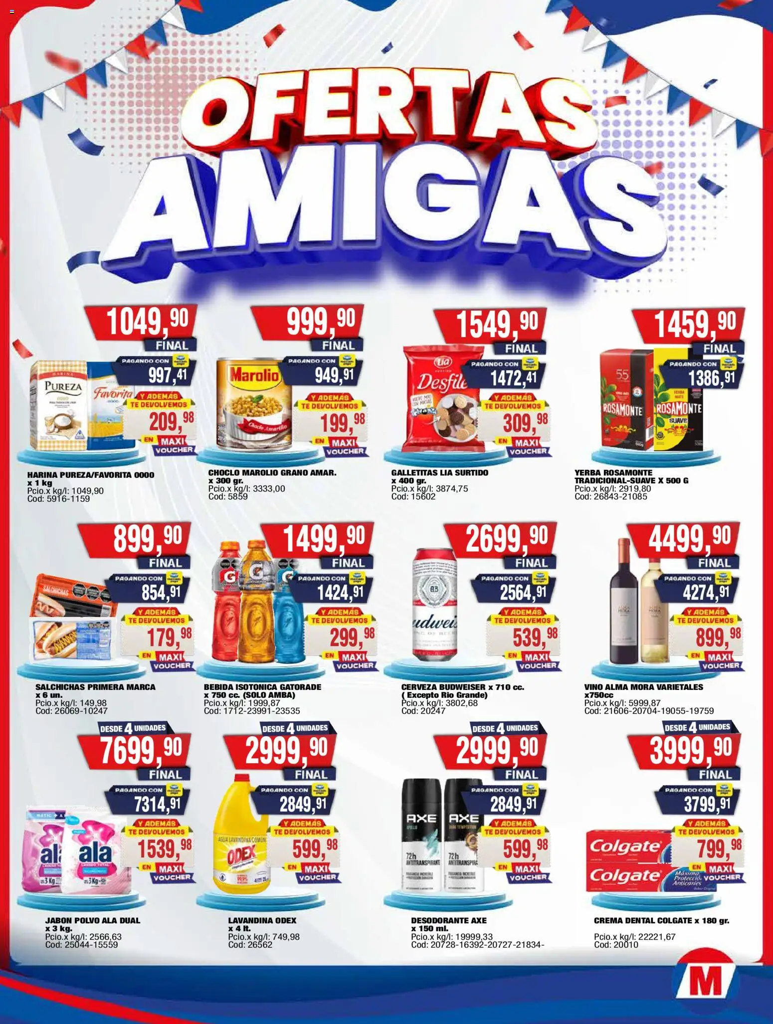 Vista previa del folleto de la tienda Maxiconsumo válido desde el 03/08/2026 