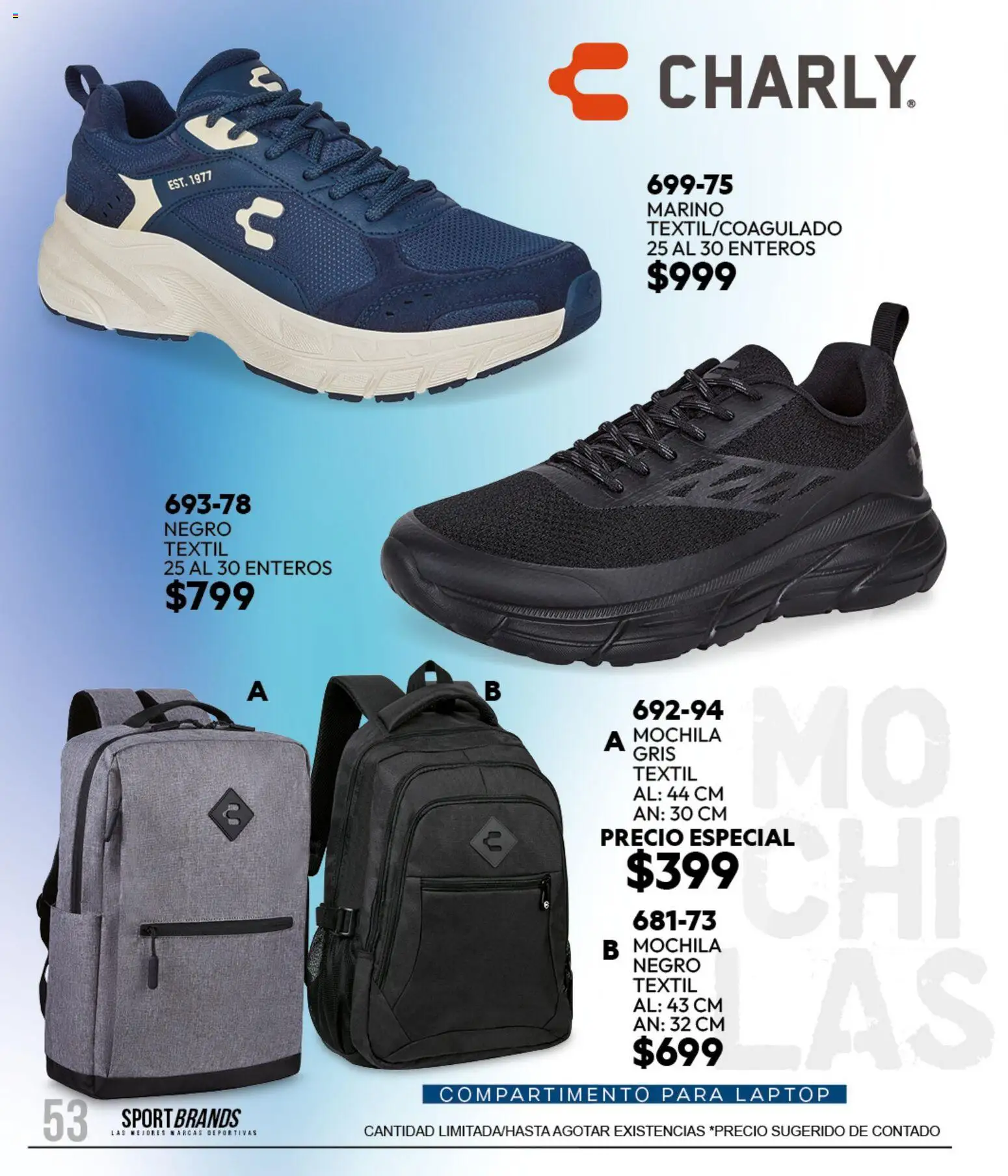 Vista previa las ofertas de la tienda Cklass - Cklass catálogo Sportbrands Dama Invierno desde el 11/09/2026 