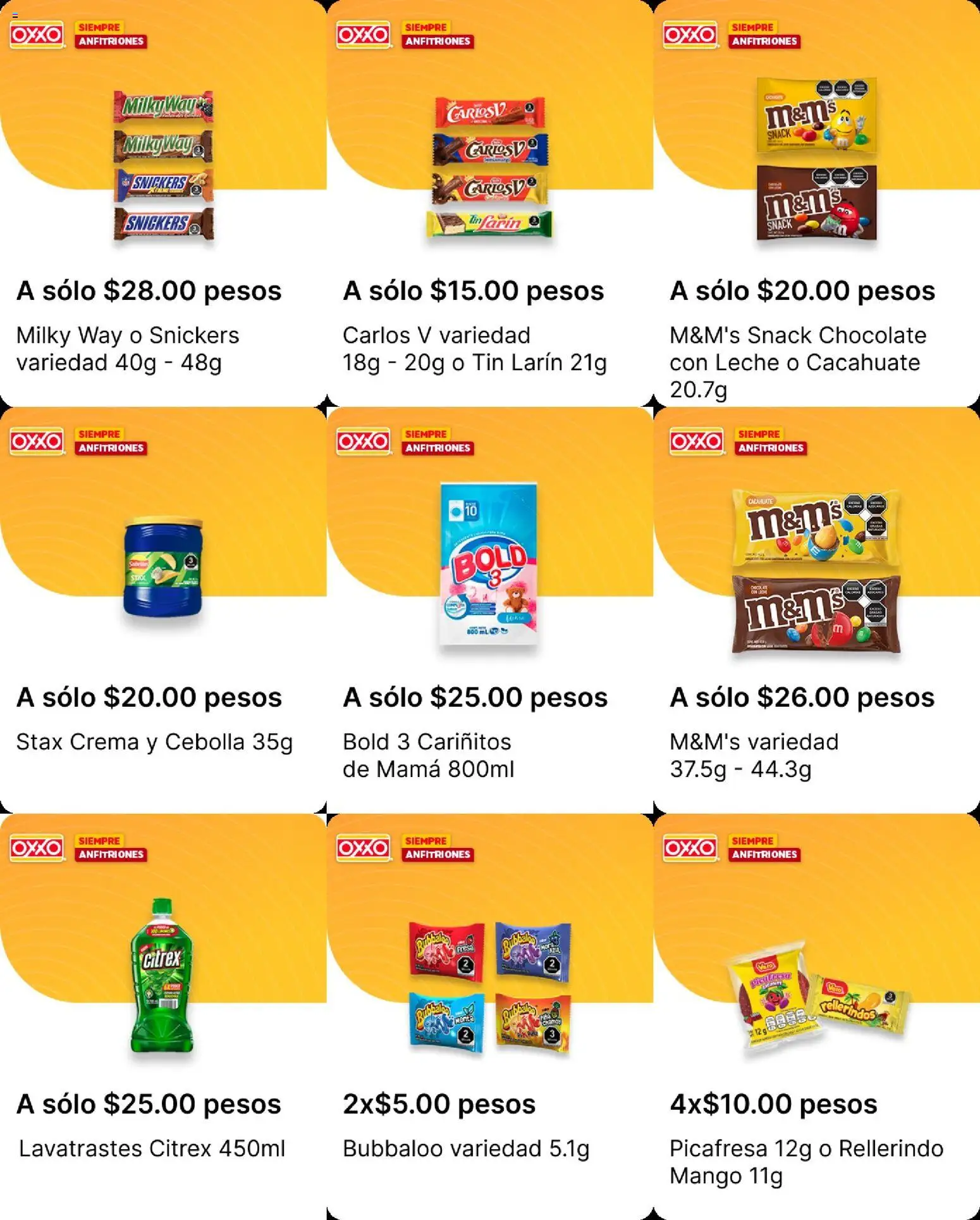 Vista previa las ofertas de la tienda OXXO - OXXO folleto desde el 30/07/2026 