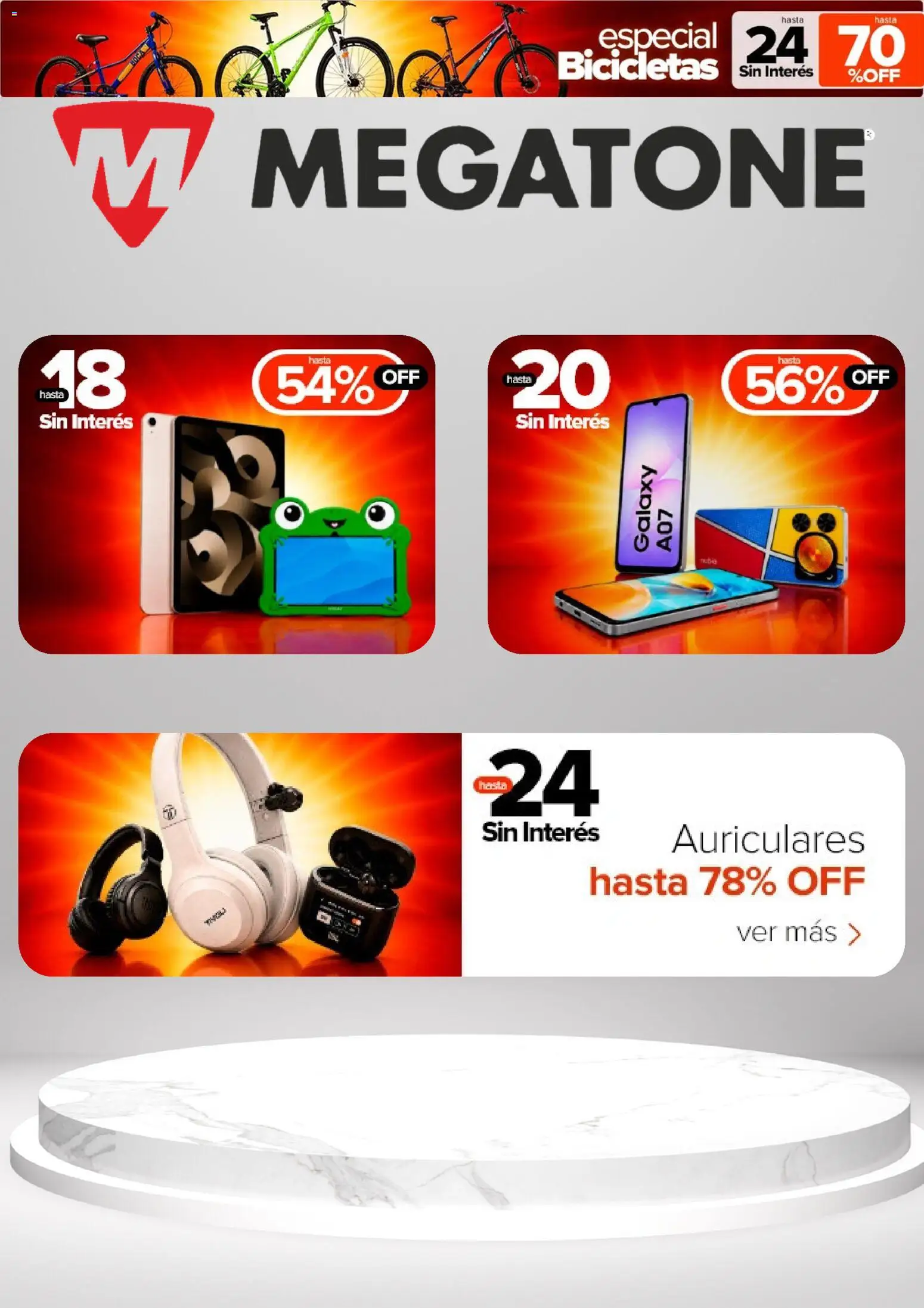 Vista previa del folleto de la tienda Megatone válido desde el 01/09/2026 - Auriculares