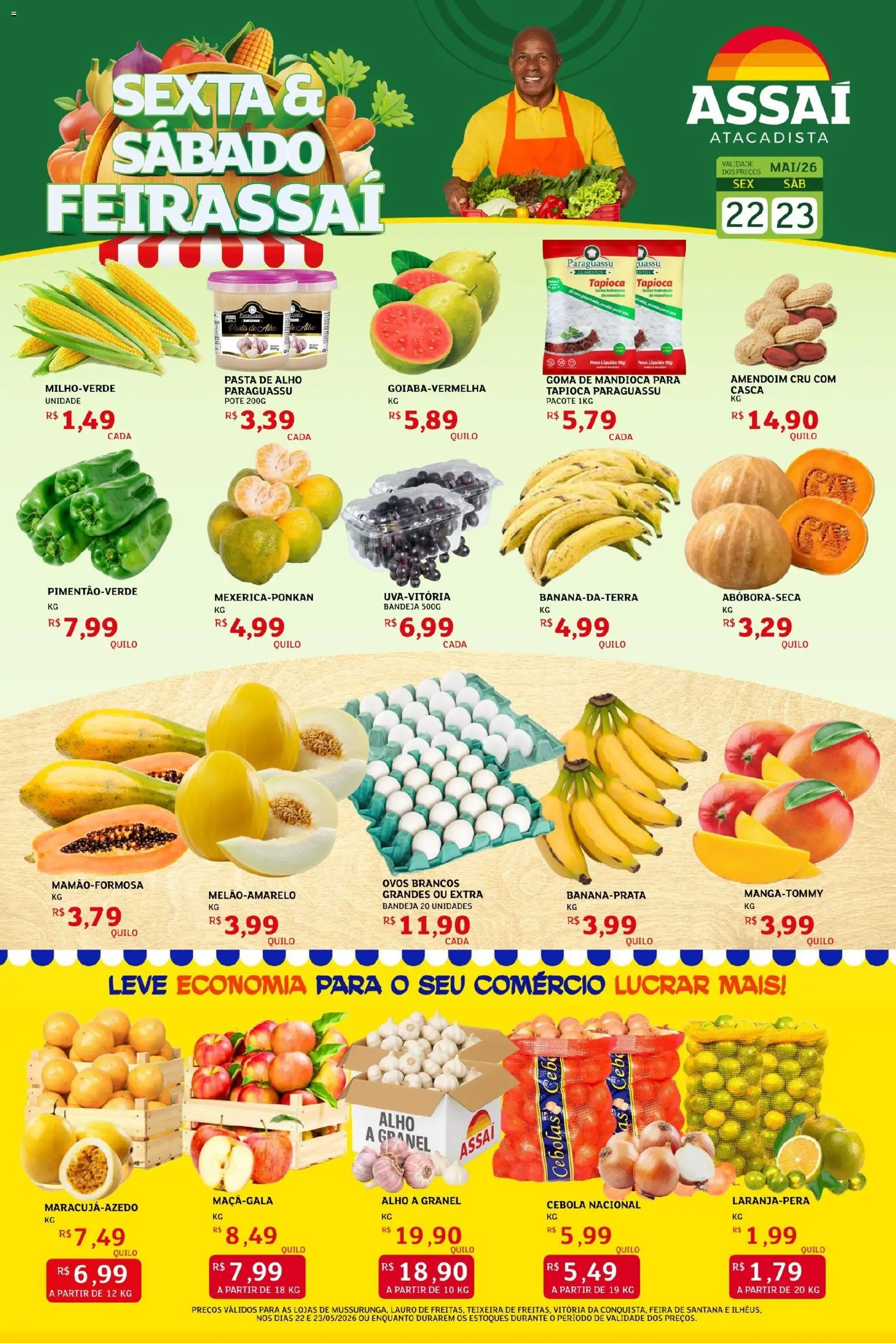 Pré-Visualização do folheto "Assaí Atacadista ofertas - BA" da loja Assaí Atacadista válido a partir de 22/05/2026