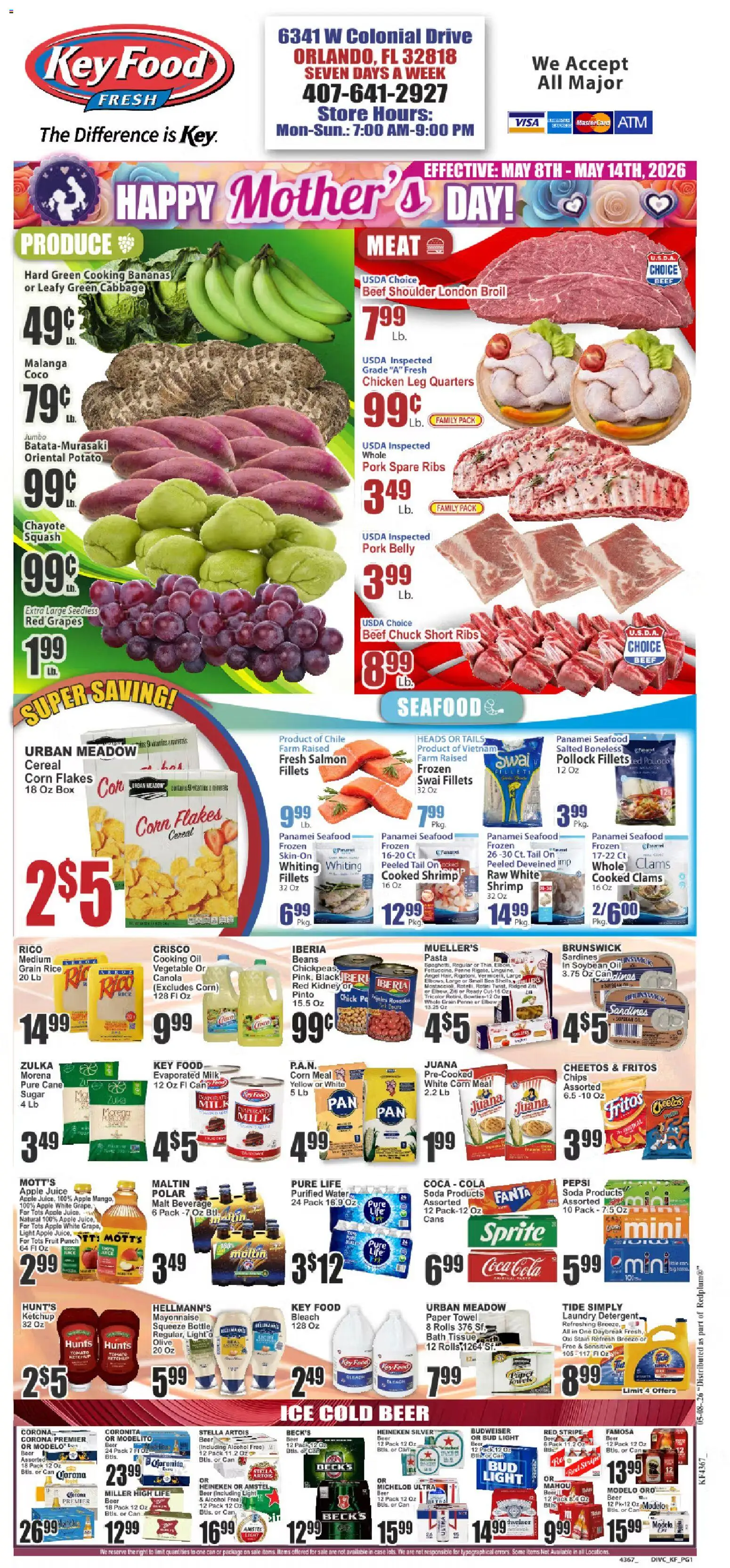 Ad Preview of Key Food Key Food Weekly Ad from 05/08/2026