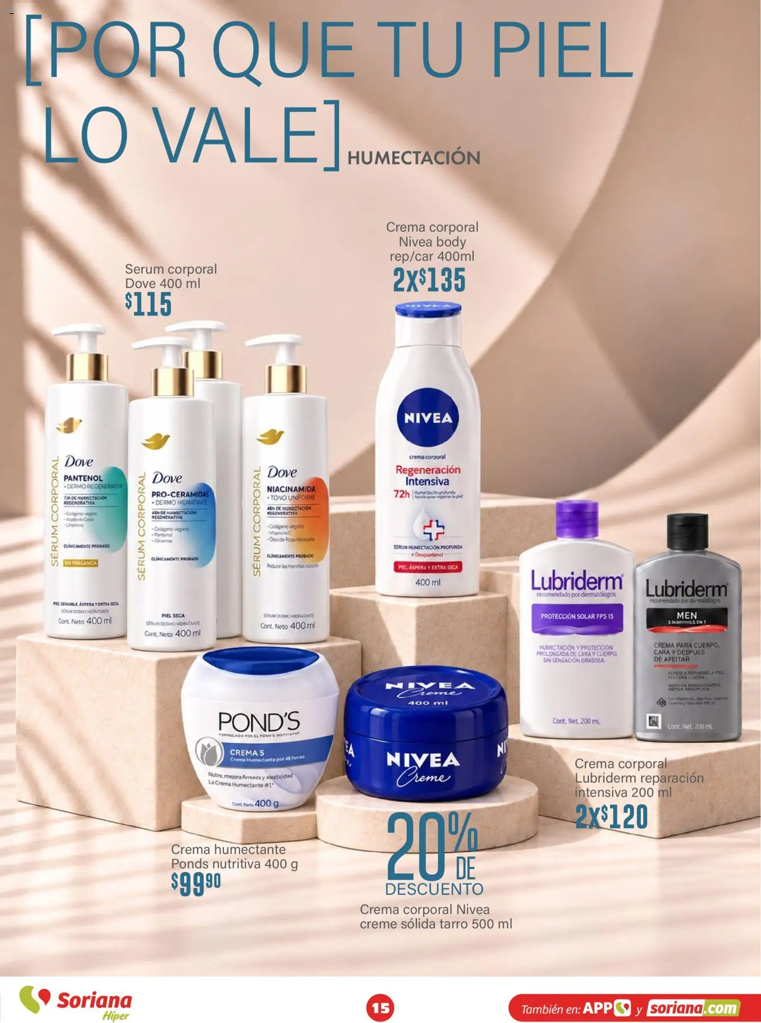 Vista previa las ofertas de la tienda Soriana - Soriana folleto Modo #Glowing desde el 15/10/2026 