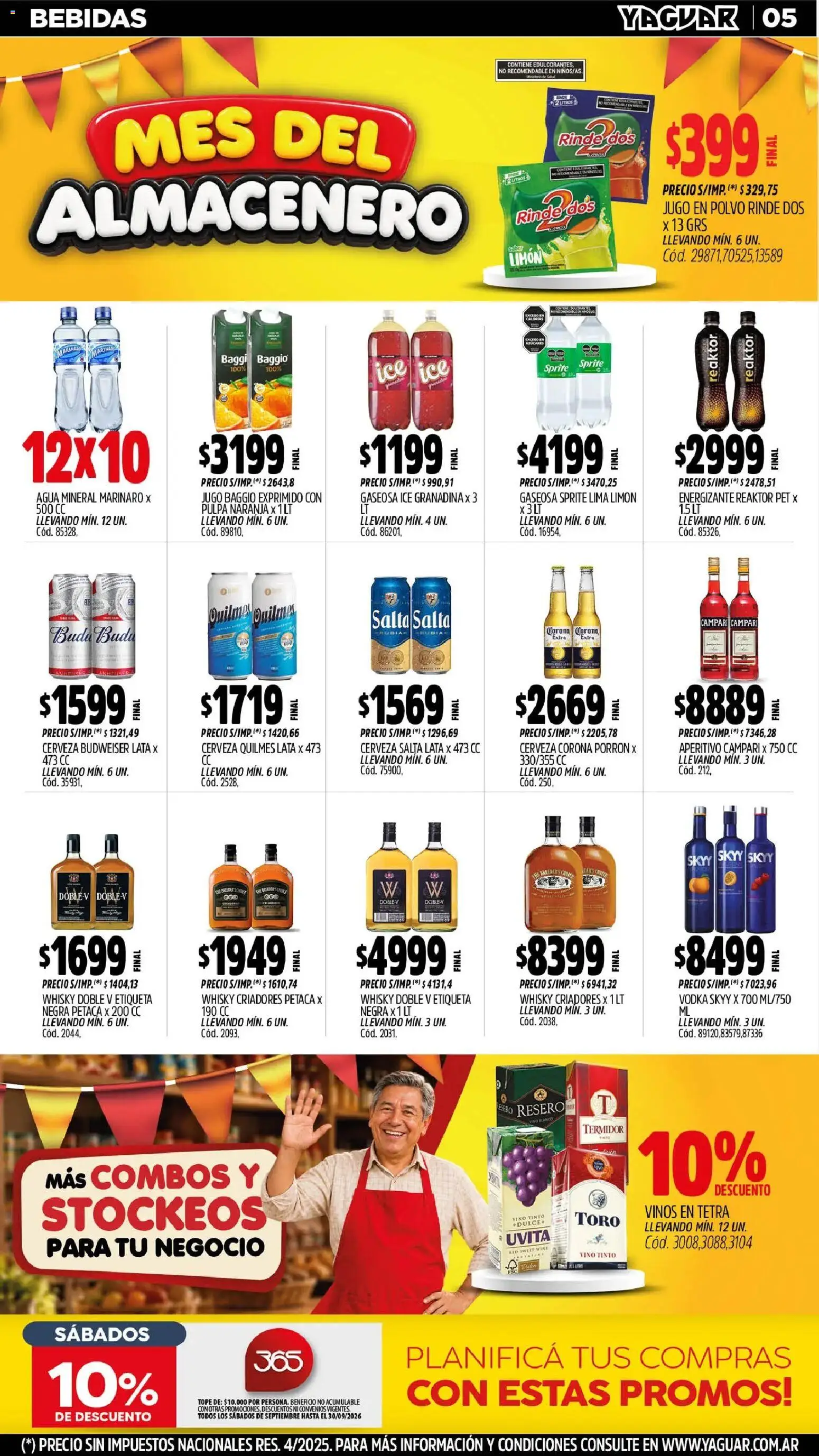 Vista previa del folleto de la tienda Yaguar válido desde el 31/08/2026 