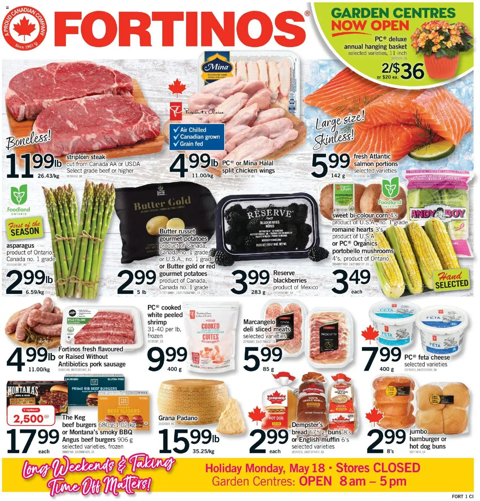 Preview of leaflet Fortinos weekly flyer - Hamilton from shop Fortinos is valid from May 14, 2026