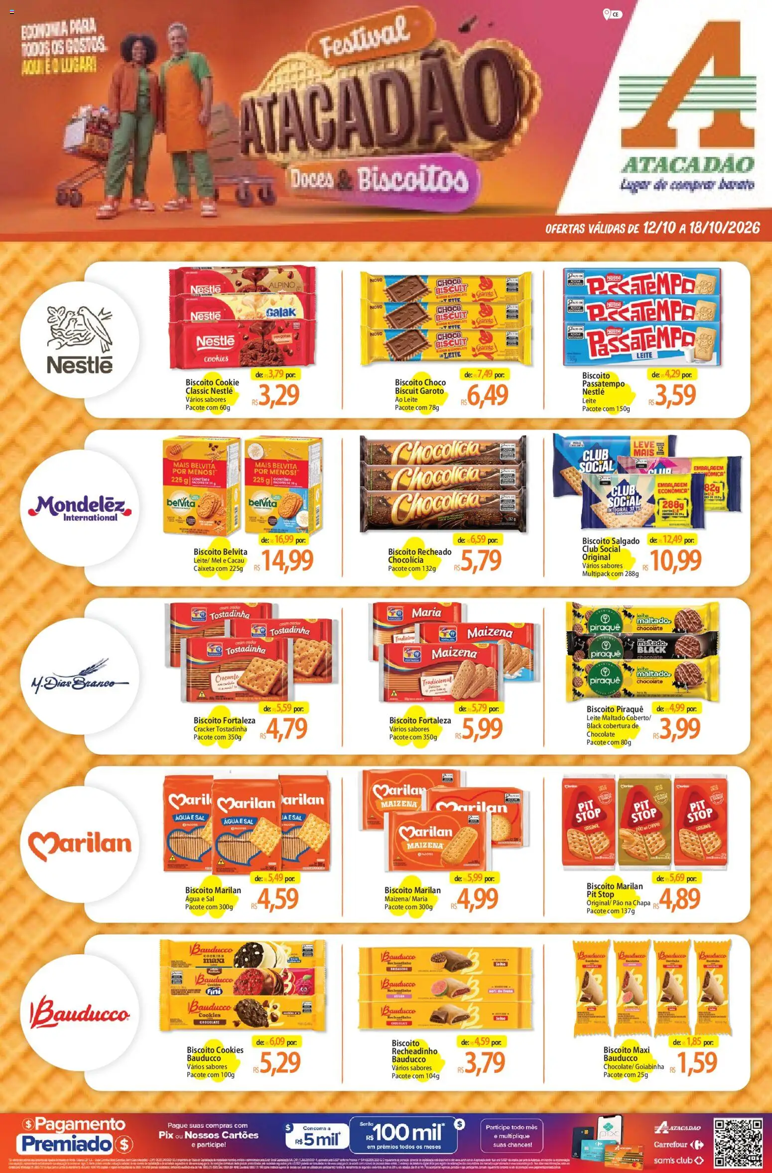 Pré-Visualização do folheto "Atacadão ofertas - CE" da loja Atacadão válido a partir de 12/10/2026