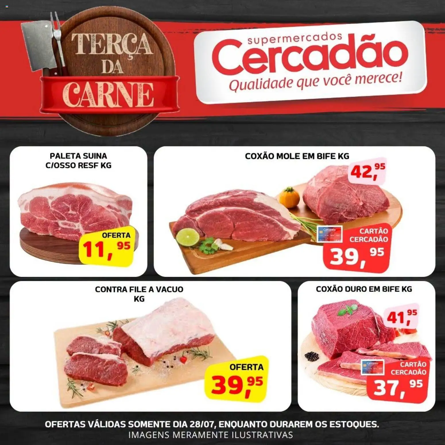 Pré-Visualização do folheto "Cercadão - Ofertas da semana" da loja Cercadão válido a partir de 28/07/2026