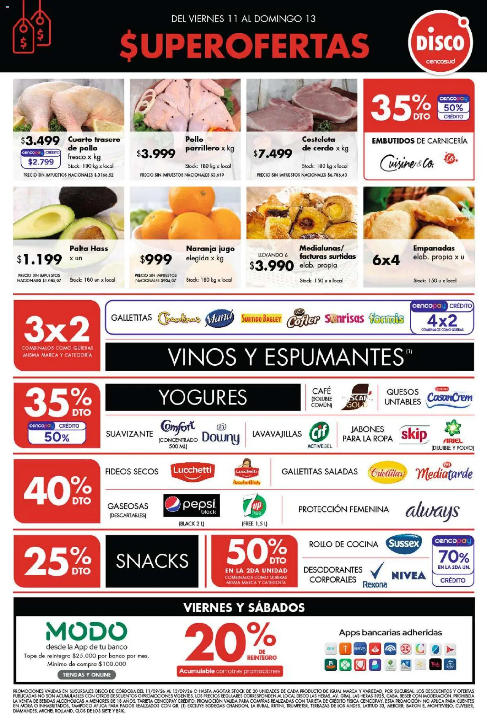 Vista previa del folleto de la tienda Disco válido desde el 11/09/2026 