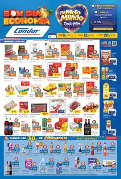 Pré-Visualização do folheto "Supermercados Condor ofertas Bom Dia Economia" da loja Supermercados Condor válido a partir de 06/08/2026