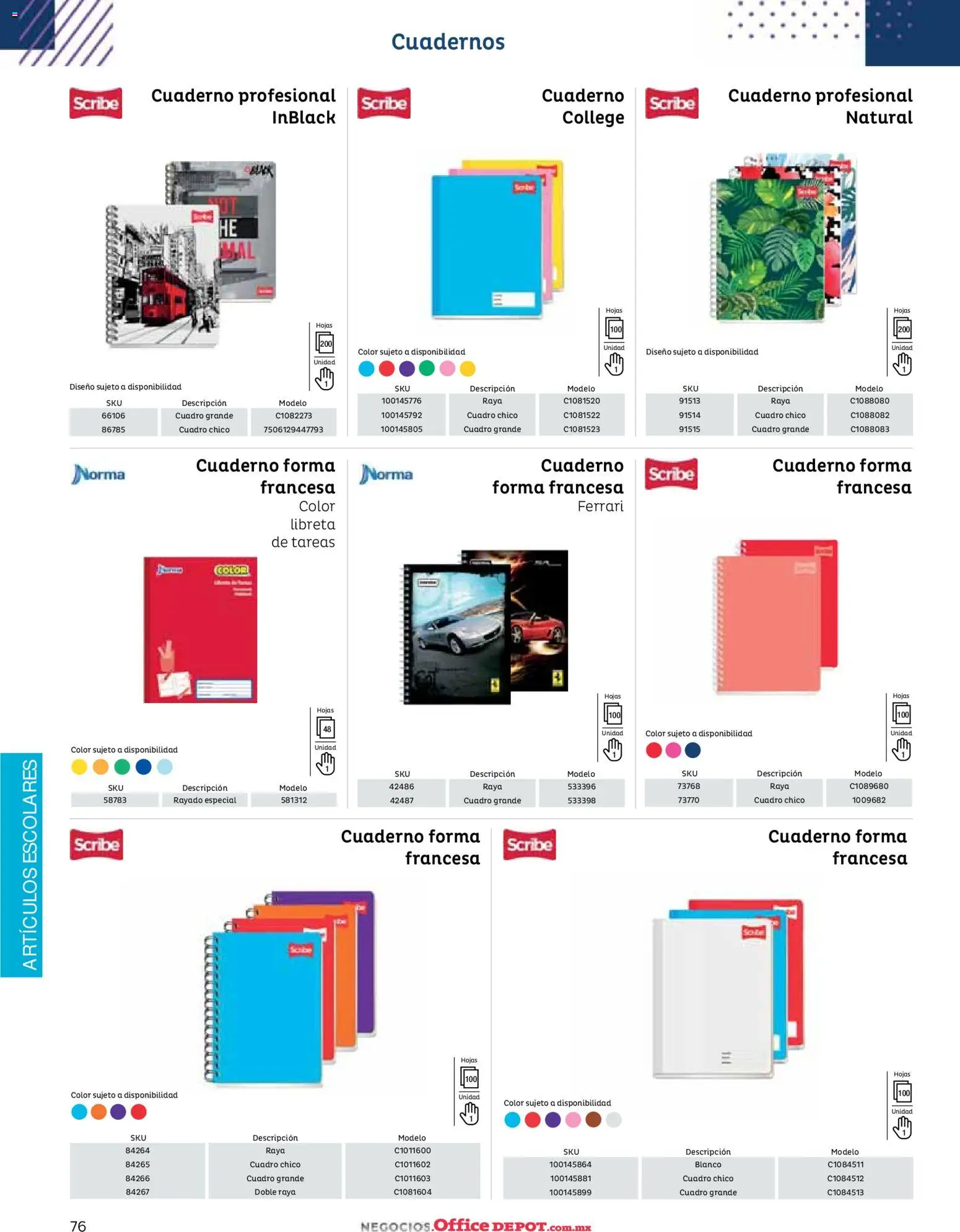 Vista previa las ofertas de la tienda Office Depot - Catálogo 2026 desde el 12/01/2026 