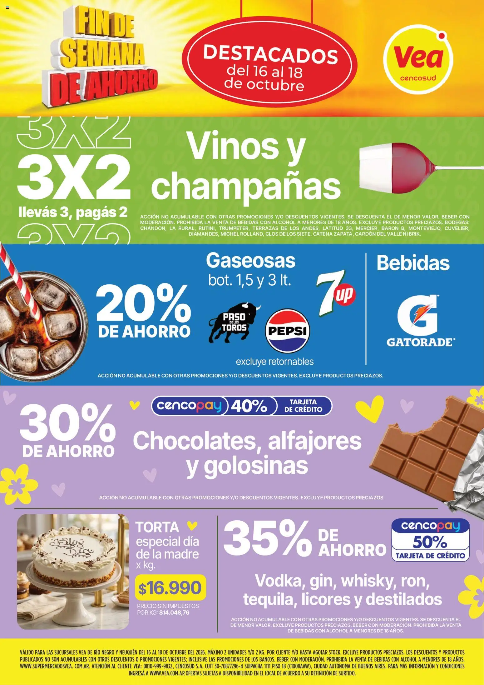 Vista previa del folleto de la tienda Vea válido desde el 16/10/2026 