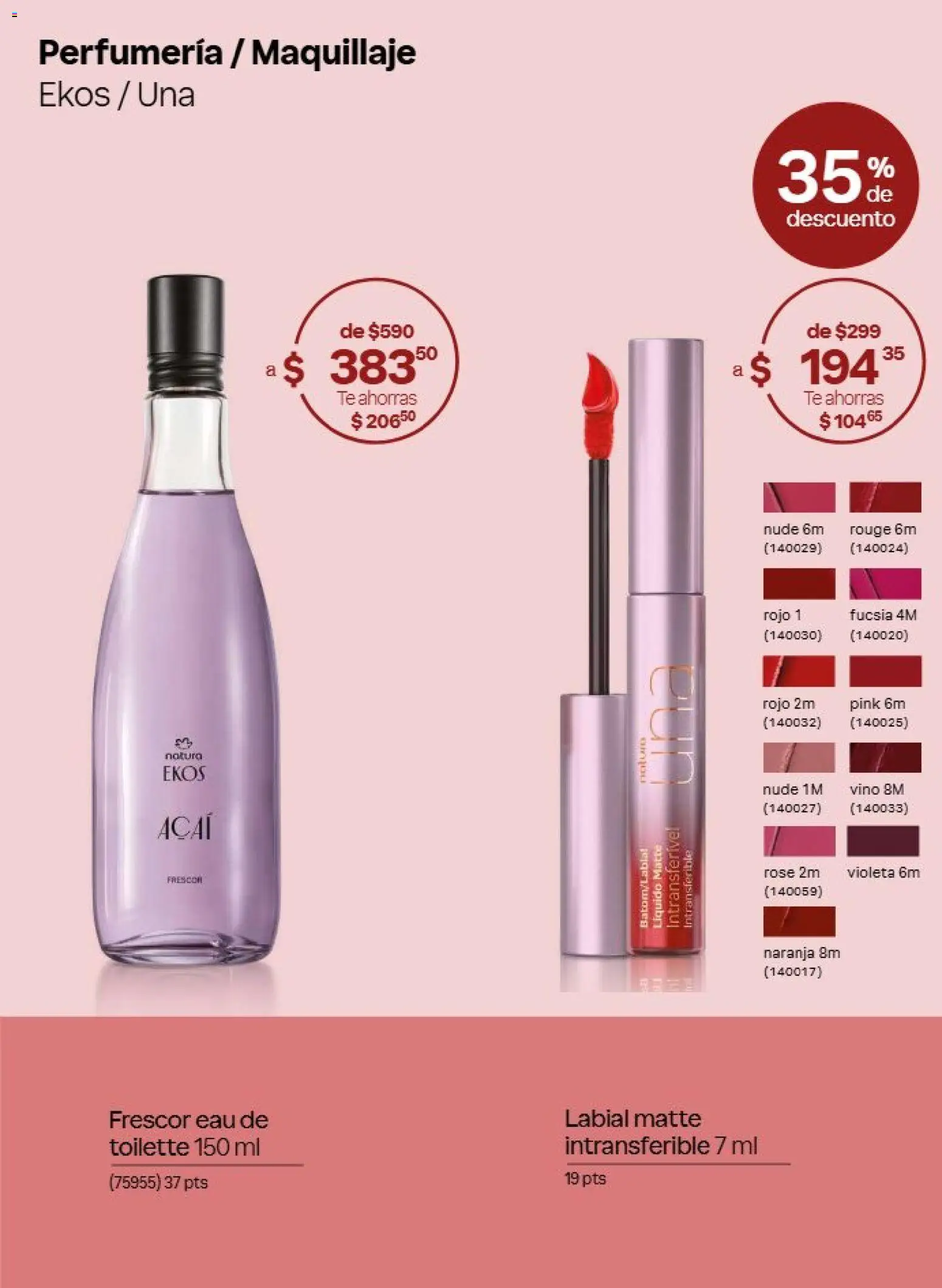 Vista previa las ofertas de la tienda Natura - Natura campaña 13 2026 desde el 21/08/2026 