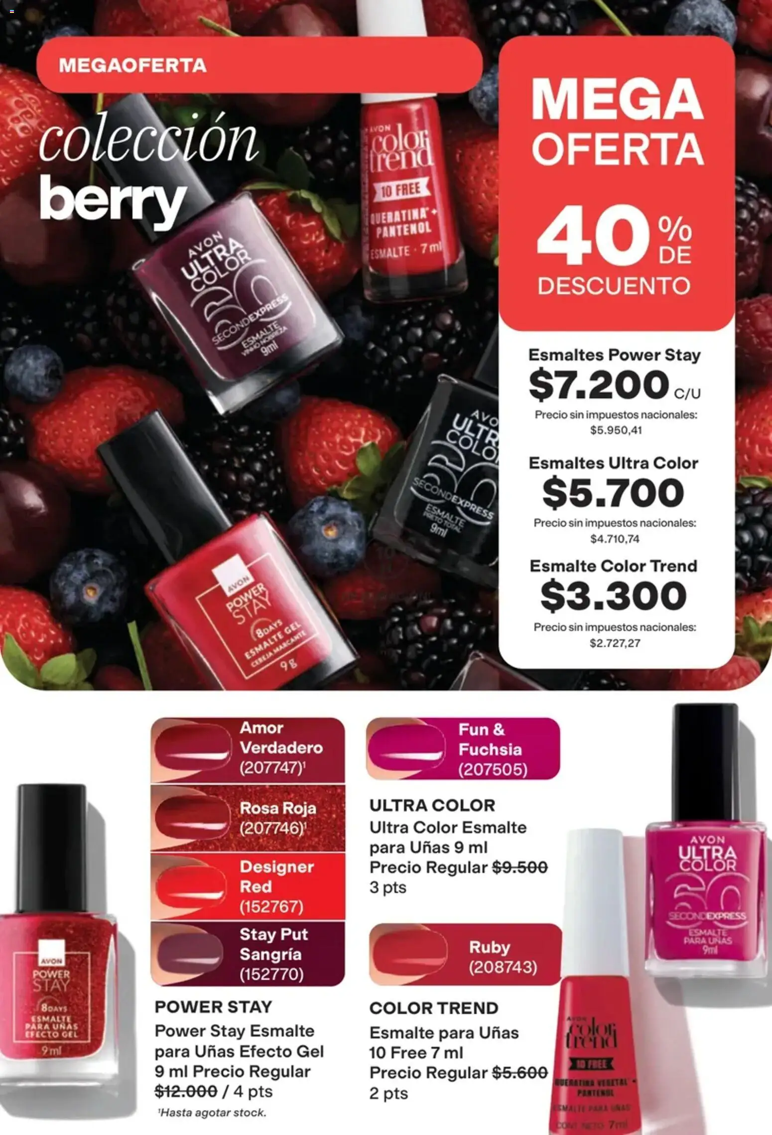Vista previa del folleto de la tienda Avon válido desde el 01/10/2026 