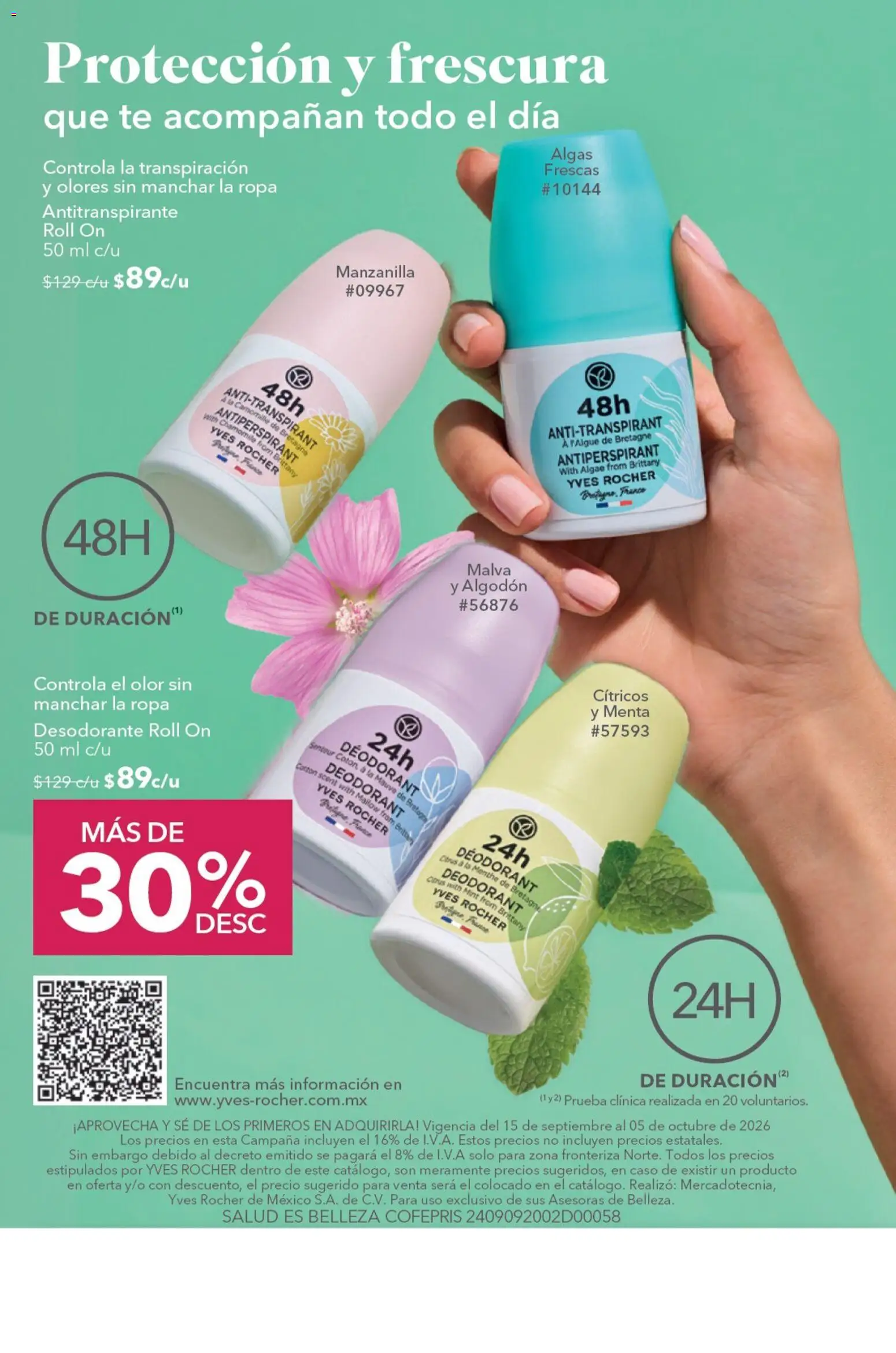 Vista previa las ofertas de la tienda Yves Rocher - Yves Rocher campaña 13 2026 desde el 15/09/2026 
