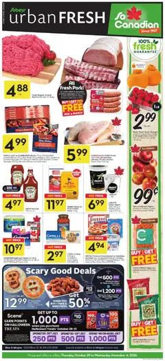 Preview of leaflet Sobeys weekly flyer / circulaire from shop Sobeys is valid from Oct 29, 2026