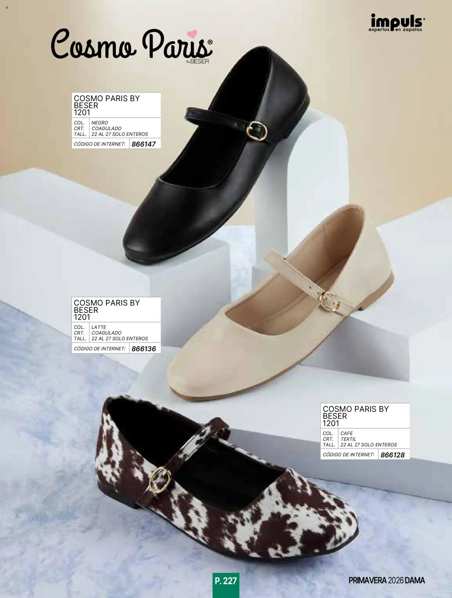 Vista previa las ofertas de la tienda Impuls - Catálogo Primavera desde el 01/01/2026 - Café, Zapatos
