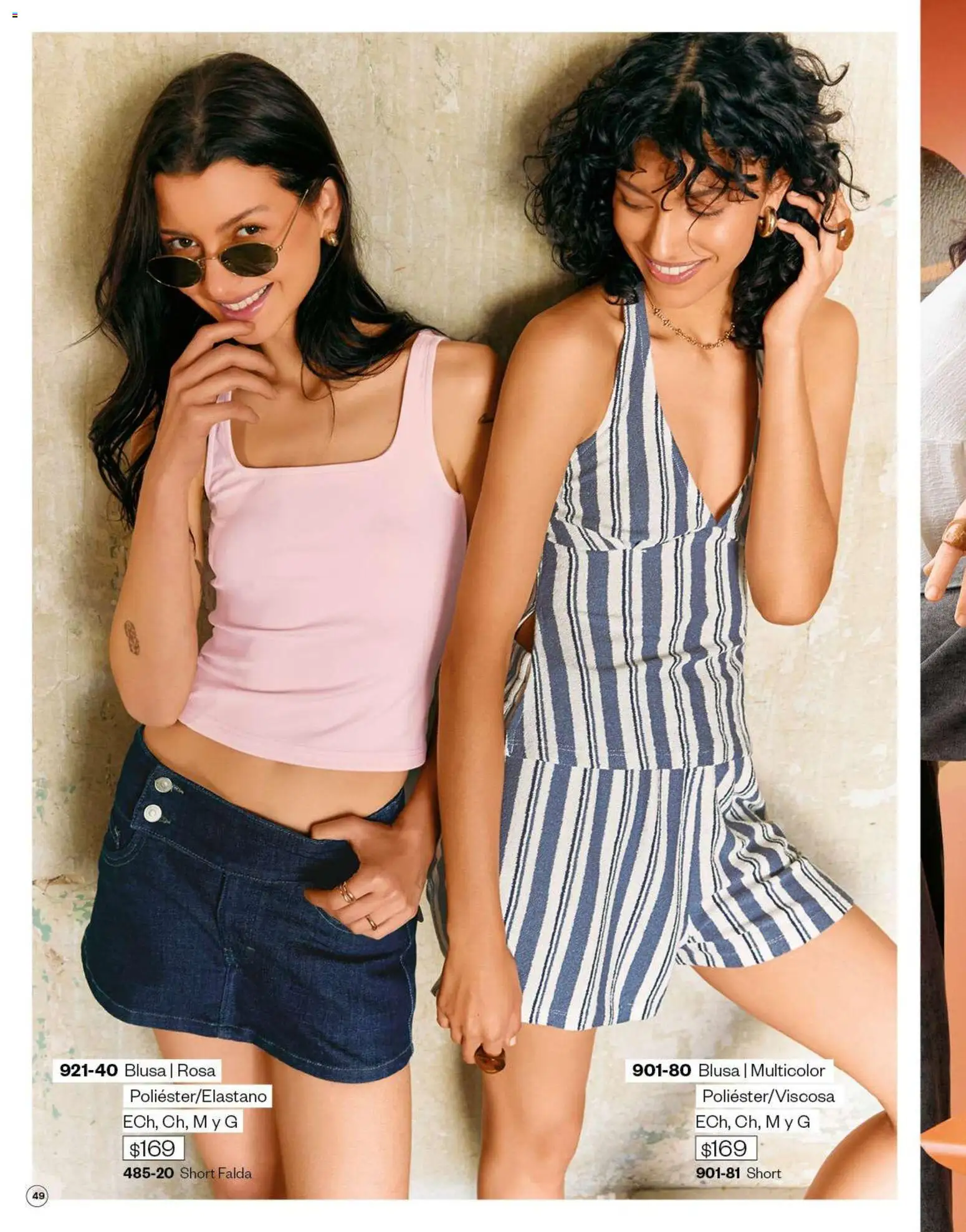 Vista previa las ofertas de la tienda Cklass - Cklass catálogo Verano Mooda desde el 05/03/2026 - Short, Blusa, Falda