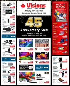 Preview of leaflet Visions weekly flyer / circulaire from shop Visions is valid from Aug 21, 2026