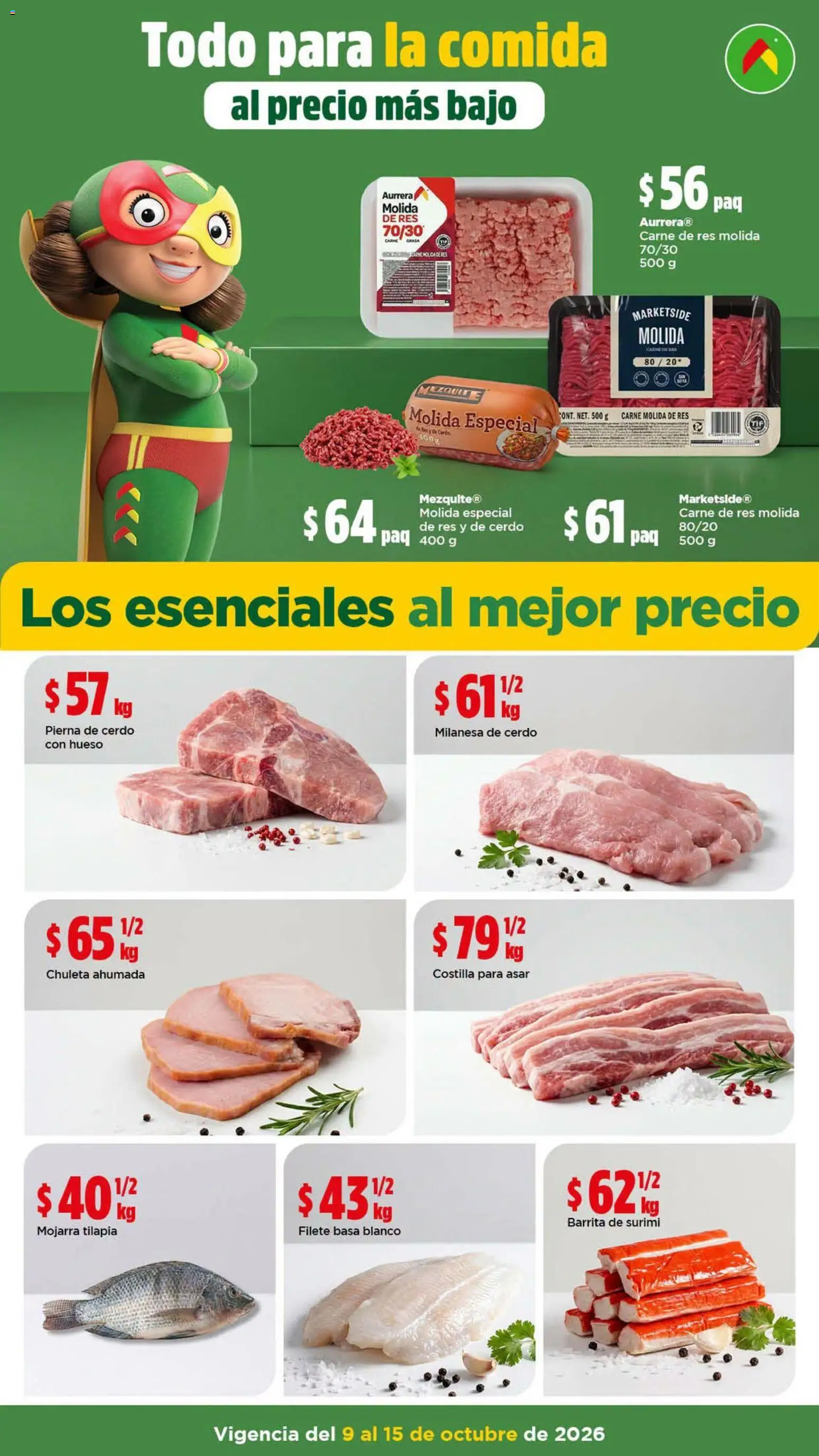 Vista previa las ofertas de la tienda Bodega Aurrerá - Bodega Aurrerá folleto Prepara tostadas de tinga para tu familia desde el 09/10/2026 