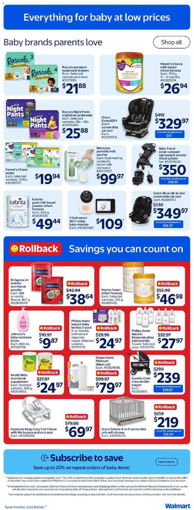 New Walmart flyer from Jul 02