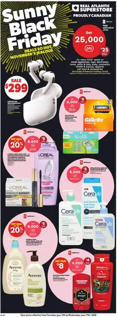 Un aperçu du dépliant Atlantic Superstore flyer du magasin Atlantic Superstore est valide à partir 11 juin 2026