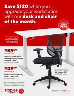 Preview of leaflet Staples flyer - Business Flyer from shop Staples is valid from Sep 01, 2026
