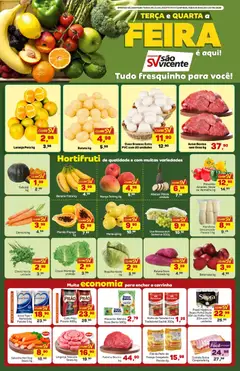 Pré-Visualização do folheto "Supermercados São Vicente - Ofertas da semana" da loja Supermercados São Vicente válido a partir de 22/09/2026