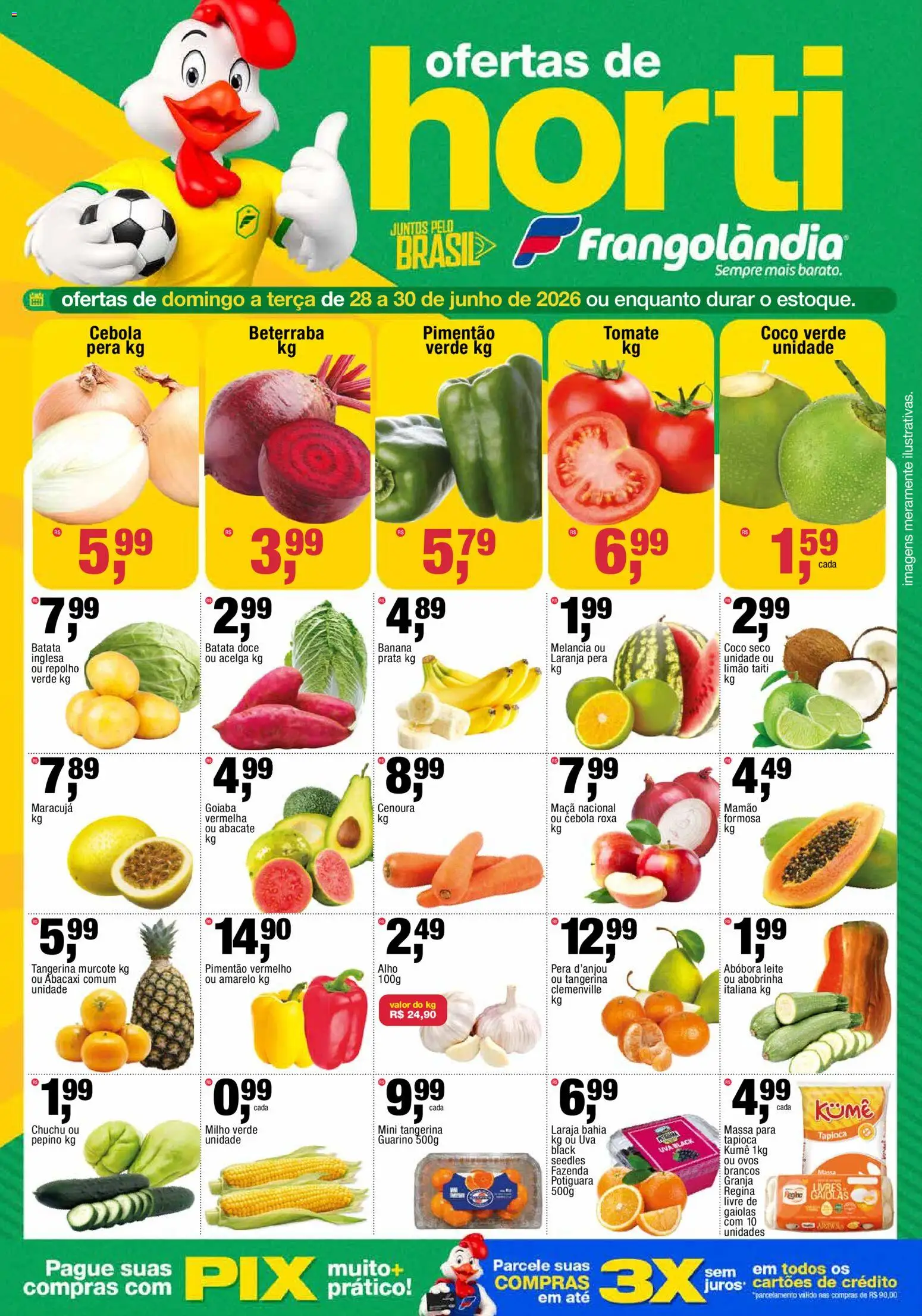Pré-Visualização do folheto "Frangolândia - Ofertas da semana" da loja Frangolândia válido a partir de 28/06/2026