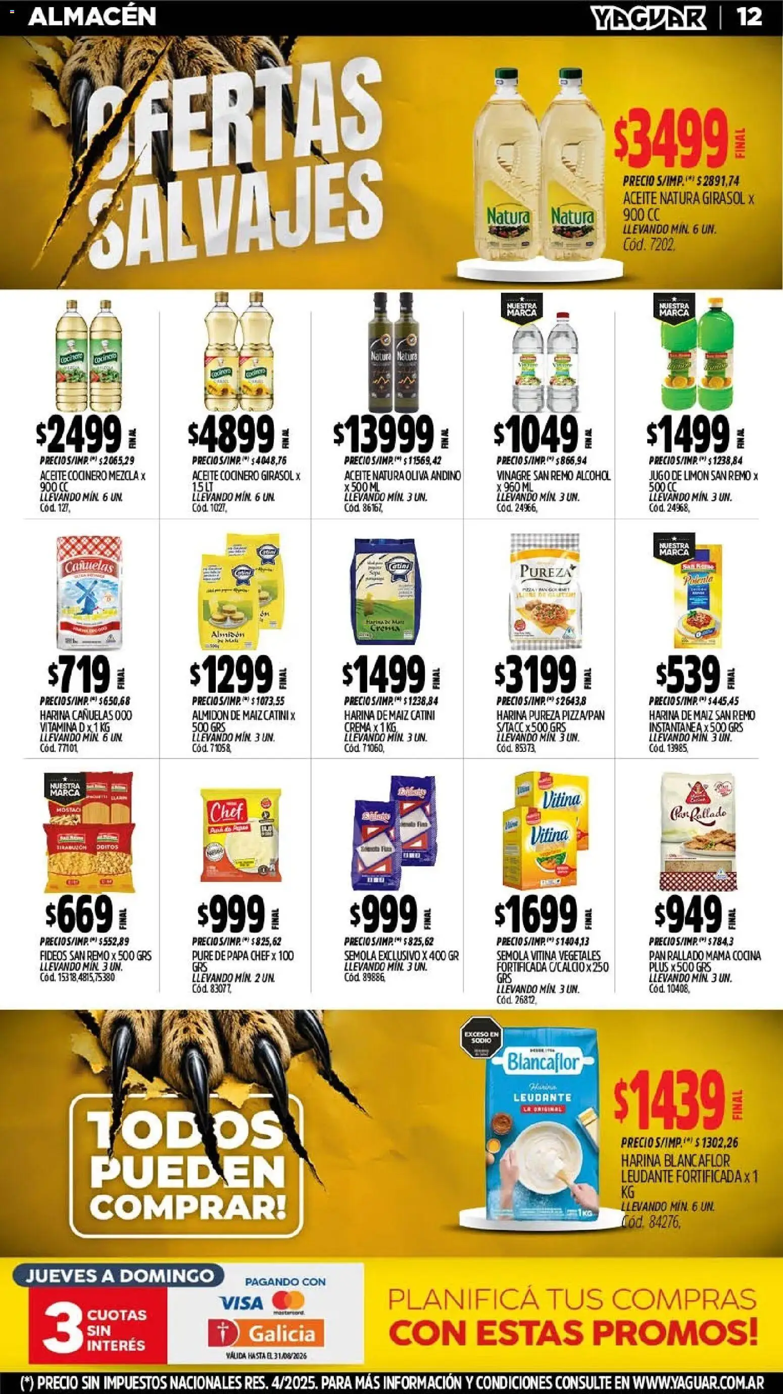 Vista previa del folleto de la tienda Yaguar válido desde el 10/08/2026 