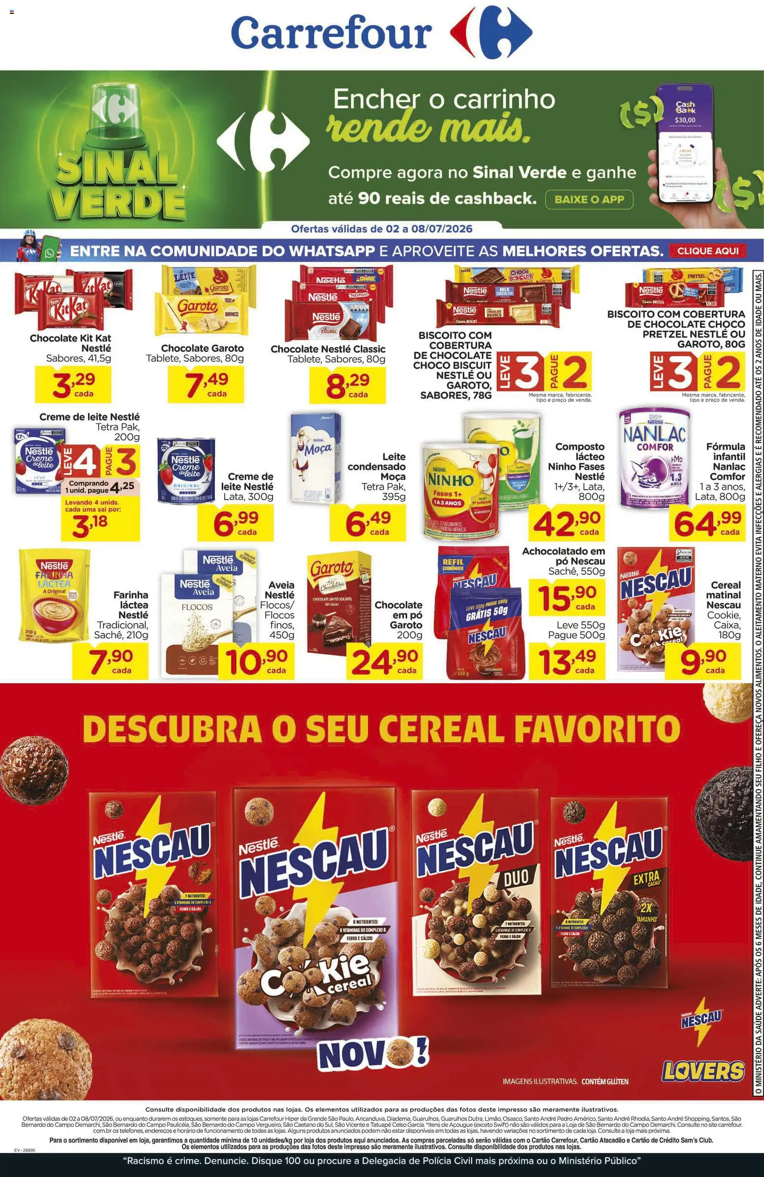 Pré-Visualização do folheto "Carrefour ofertas Semanal" da loja Carrefour válido a partir de 02/07/2026