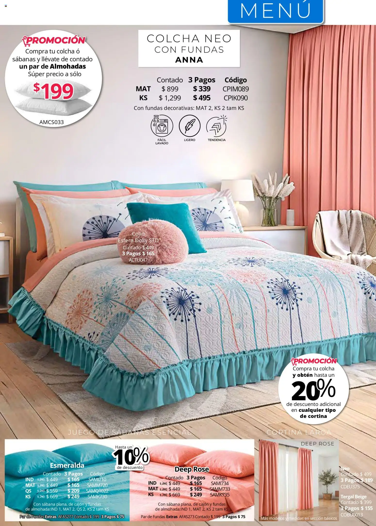 Vista previa las ofertas de la tienda Colchas Concord - Colchas Concord catálogo desde el 01/05/2026 