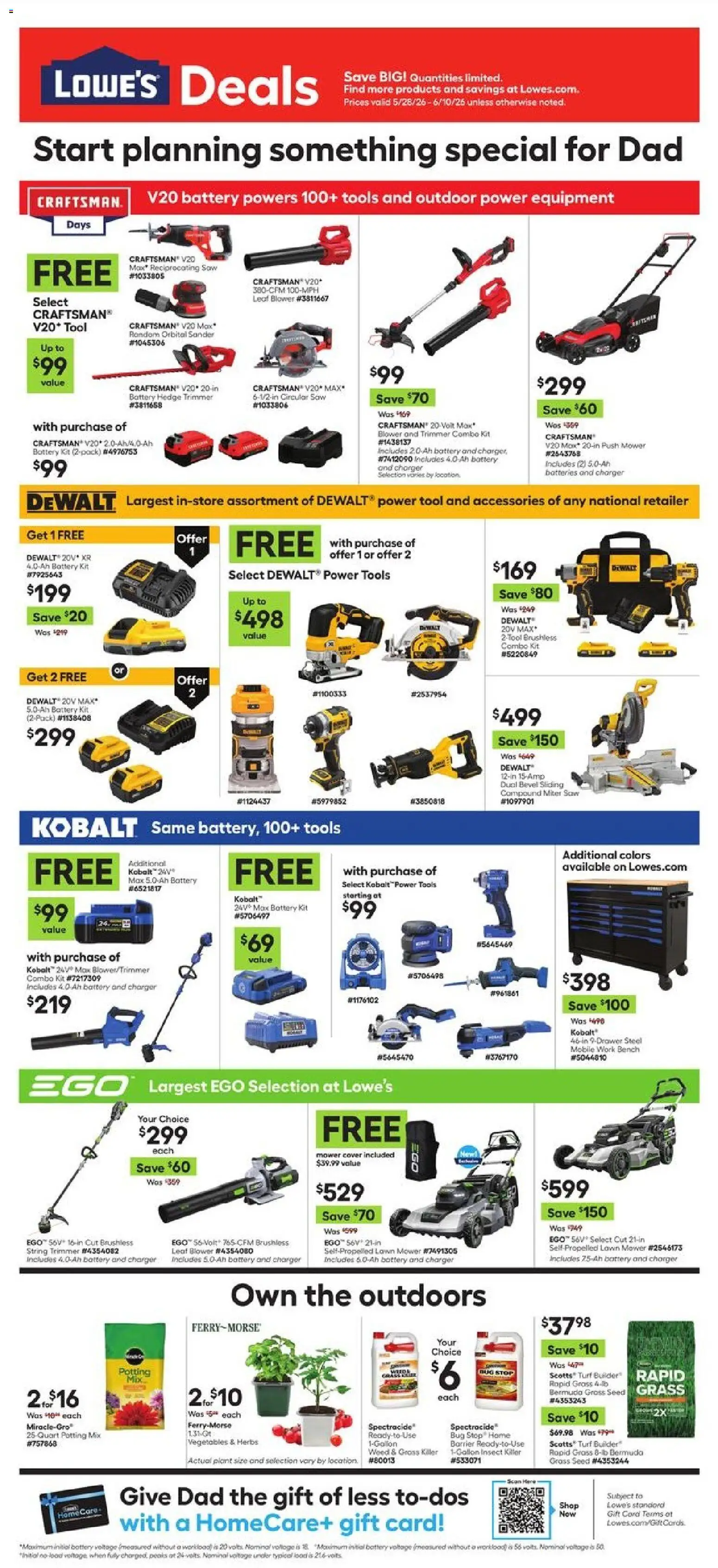 Ad Preview of Lowe's Lowe's Weekly Ad from 05/28/2026